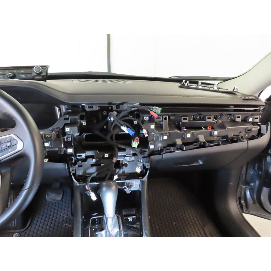 2025 Jeep Compass Factory radio removed