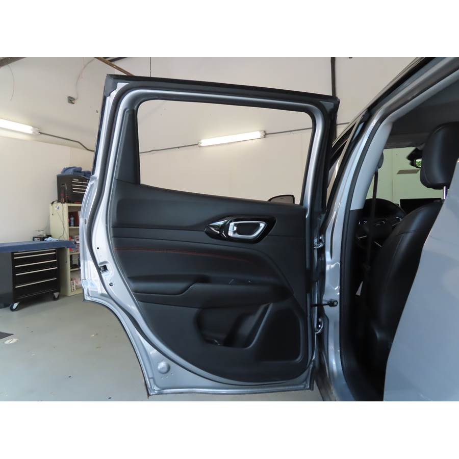 2024 Jeep Compass Rear door speaker location