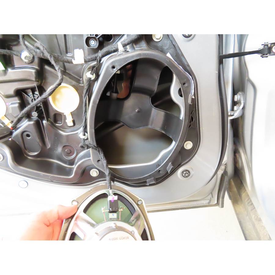 2025 Jeep Compass Rear door speaker removed