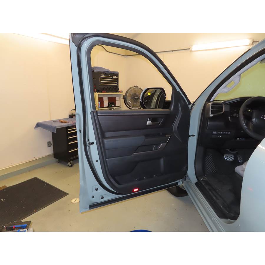 2024 Toyota Tundra Front door speaker location