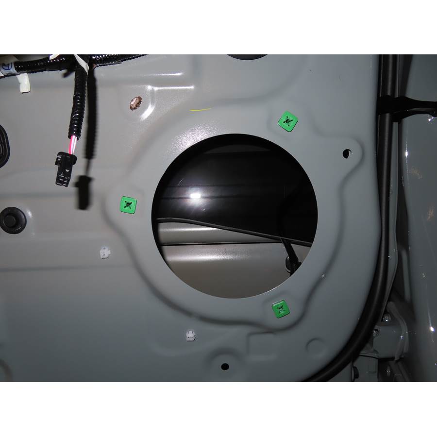 2023 Toyota Tundra Rear door speaker removed