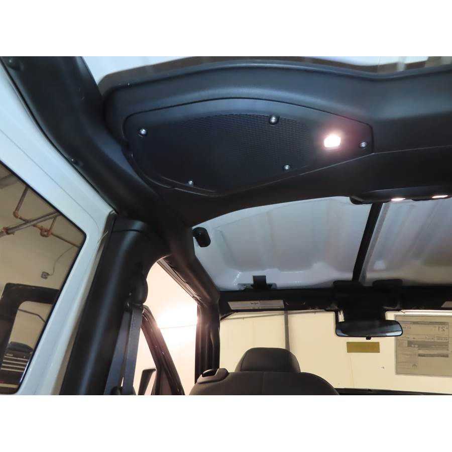 2025 Jeep Wrangler Unlimited Rollbar speaker location