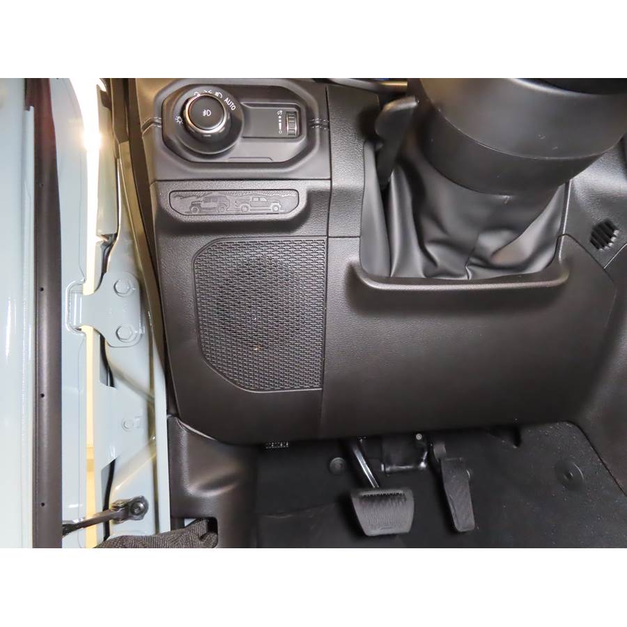 2024 Jeep Wrangler Unlimited Lower dash location