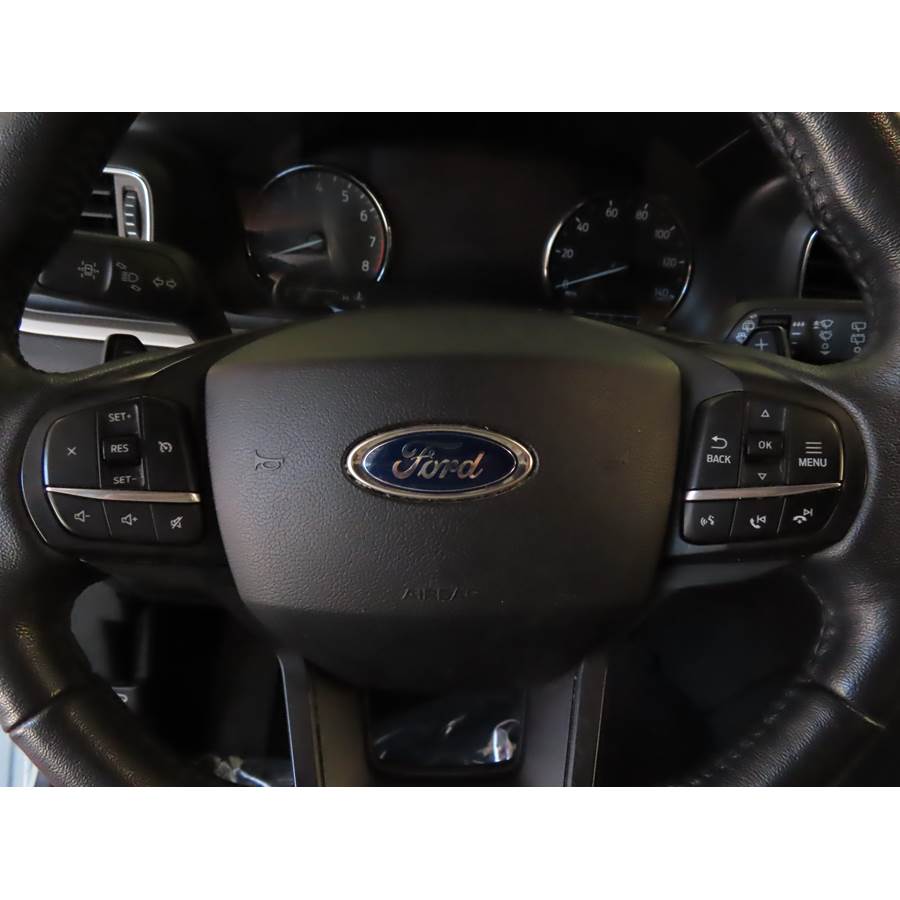 2023 Ford Explorer Steering wheel audio controls