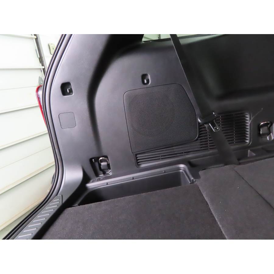 2024 Ford Explorer Far-rear side speaker location