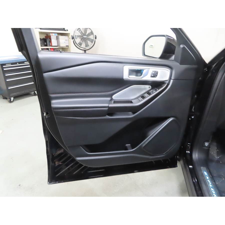 2021 Ford Explorer Front door speaker location