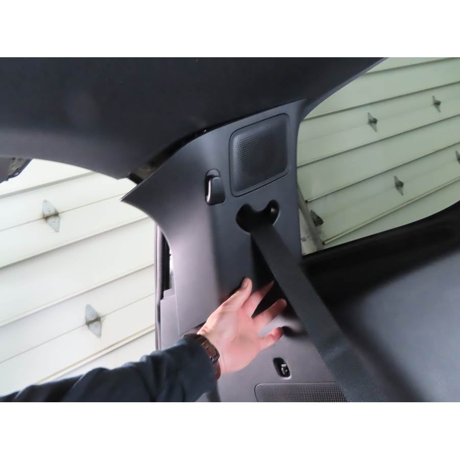 2021 Ford Explorer Rear pillar speaker location