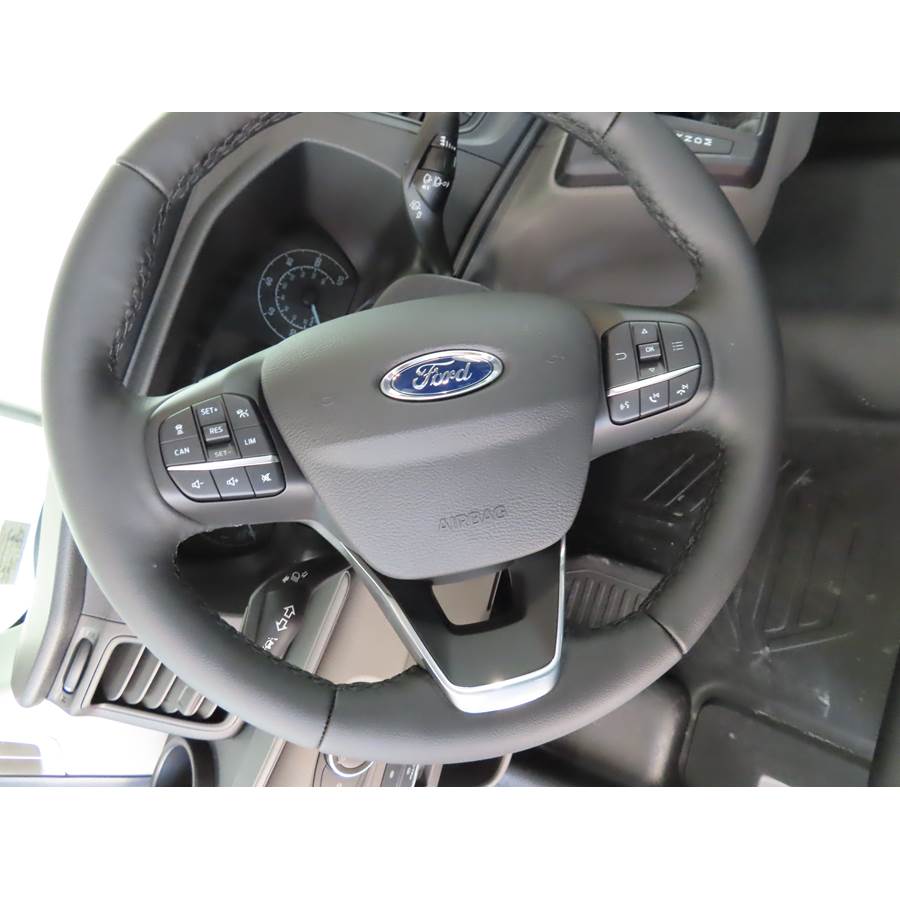 2021 Ford Transit Chassis Cab Steering wheel audio controls