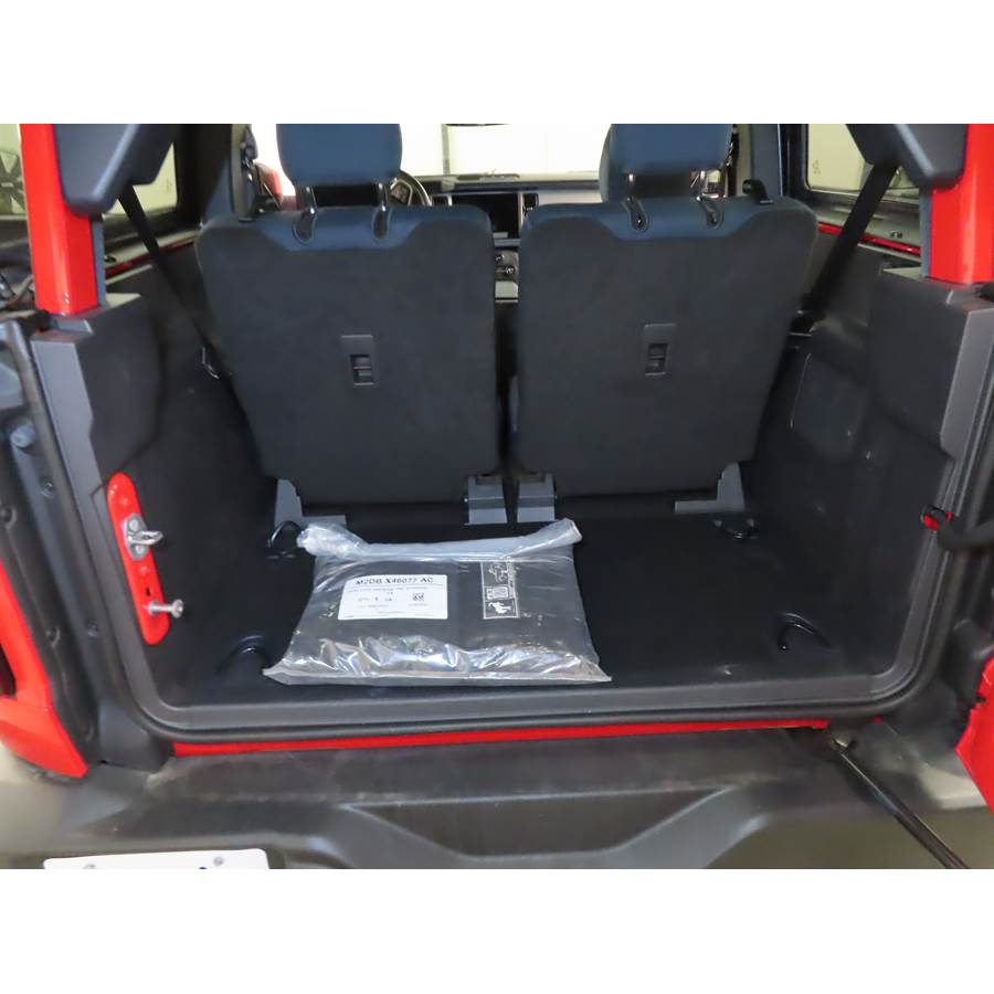 2022 Ford Bronco Cargo space