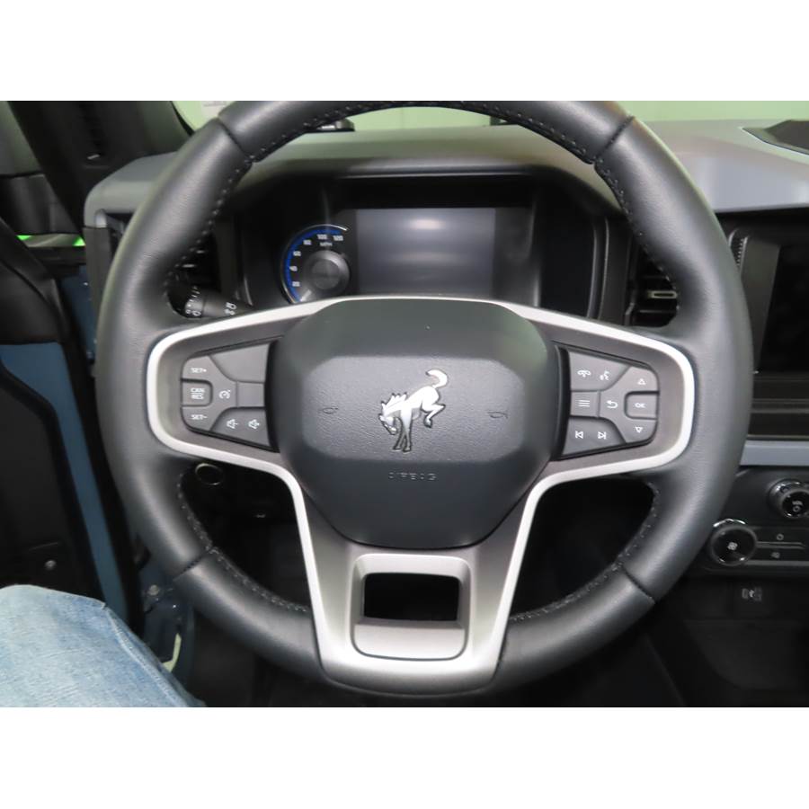 2025 Ford Bronco Steering wheel audio controls