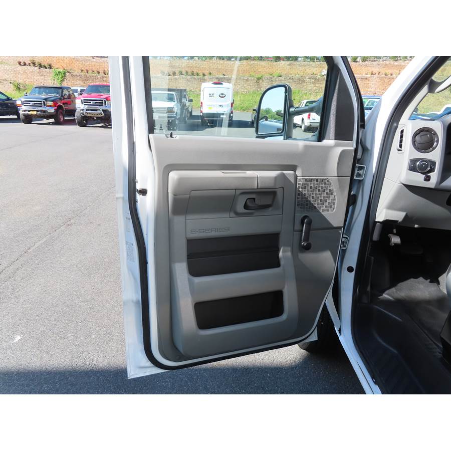 2023 Ford E Series Front door speaker location