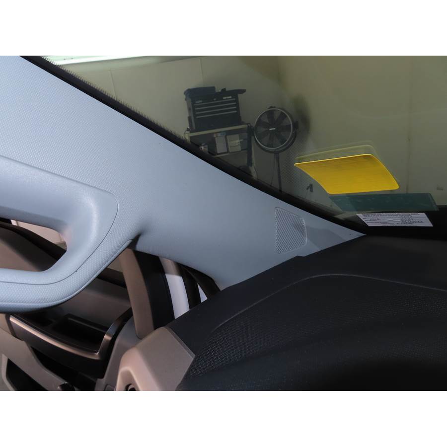 2024 Ford F-450 Front pillar speaker location
