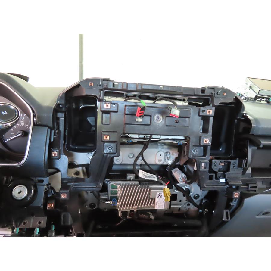 2024 Ford F-150 Factory radio removed