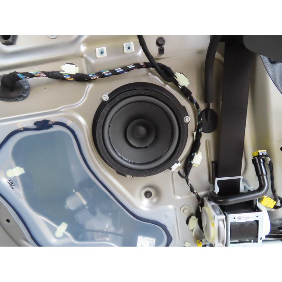 2024 Ford F-150 Rear door woofer location