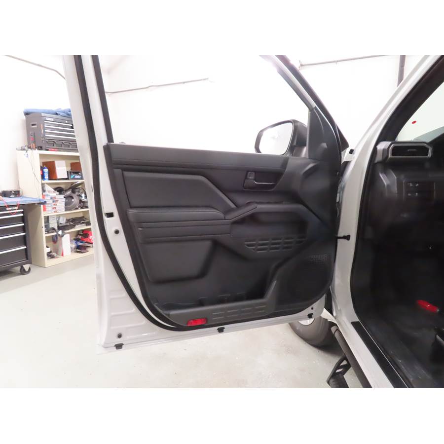 2024 Toyota Tacoma Front door speaker location