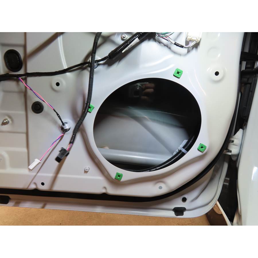 2024 Toyota Tacoma Front speaker removed