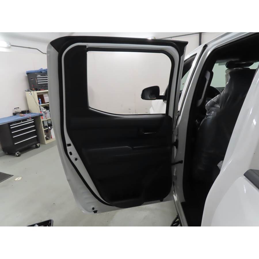 2024 Toyota Tacoma Rear door speaker location