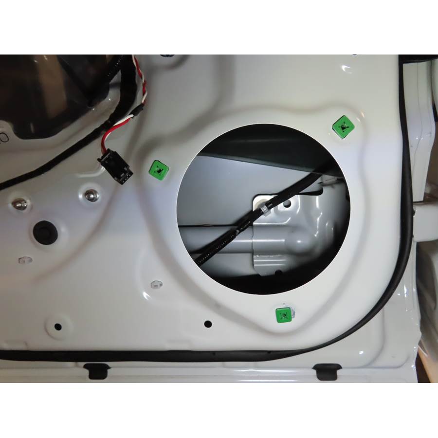 2024 Toyota Tacoma Rear door speaker removed