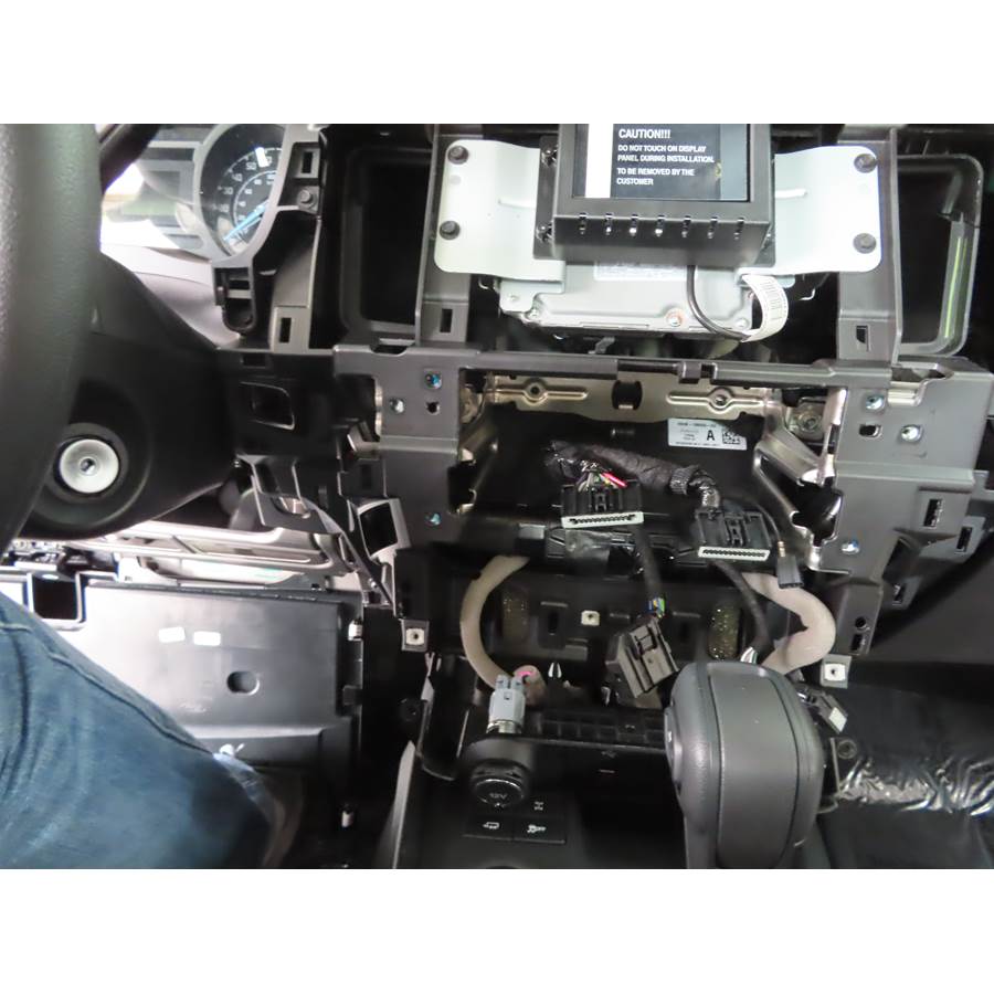 2020 Ford Ranger Factory radio removed