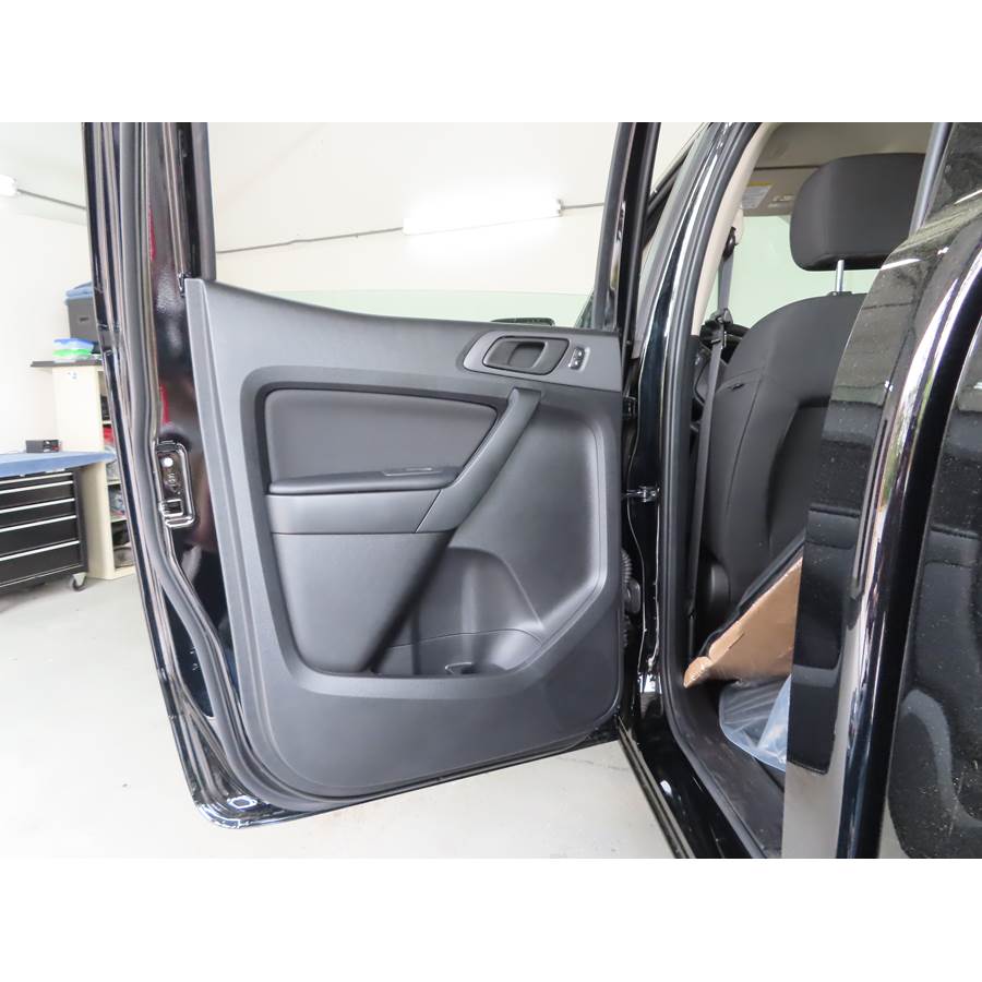 2019 Ford Ranger Rear door speaker location