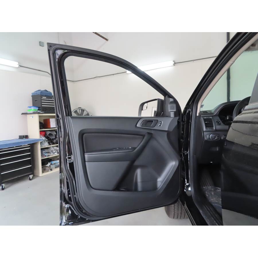 2024 Ford Ranger Front door speaker location