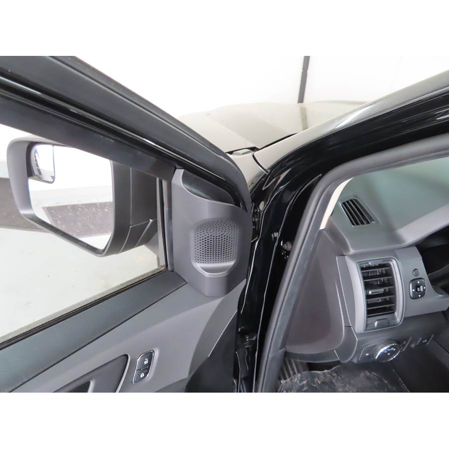 2024 Ford Ranger Front door tweeter location