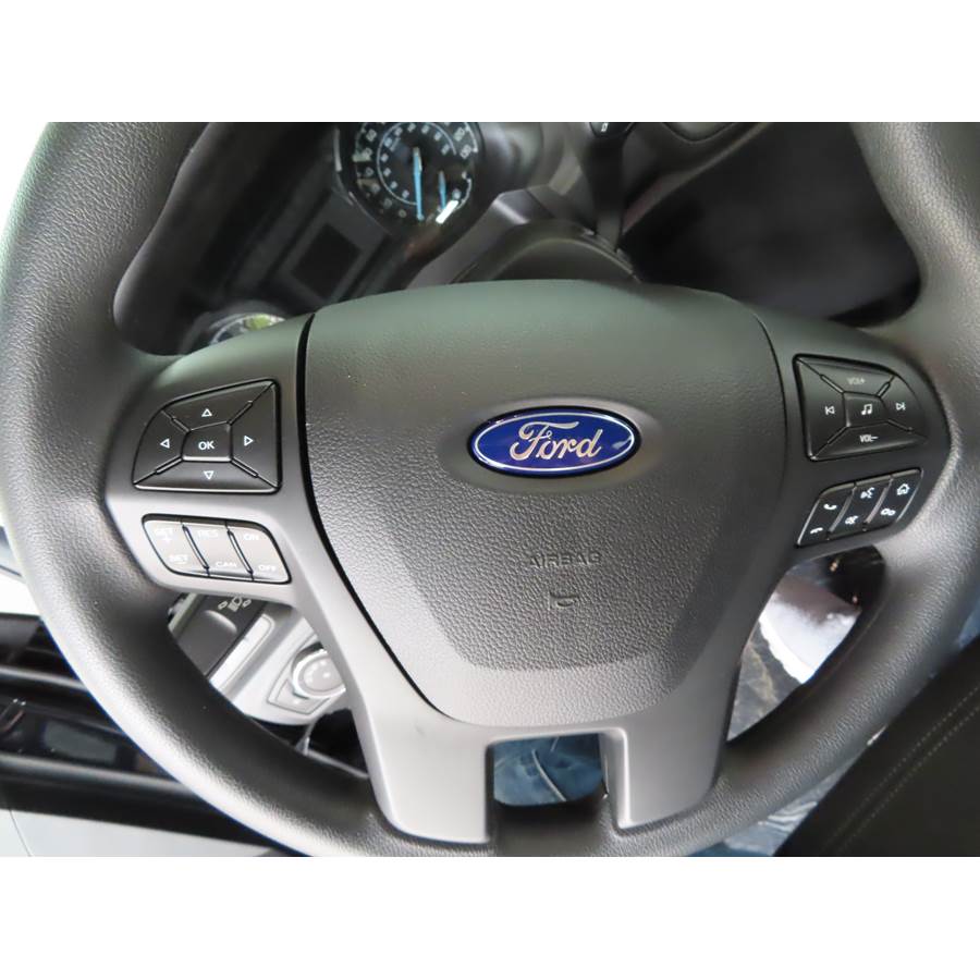 2024 Ford Ranger Steering wheel audio controls