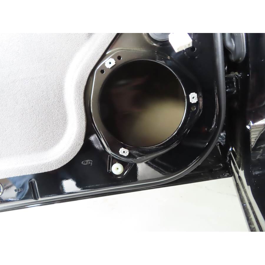 2025 Ford Ranger Rear door speaker removed