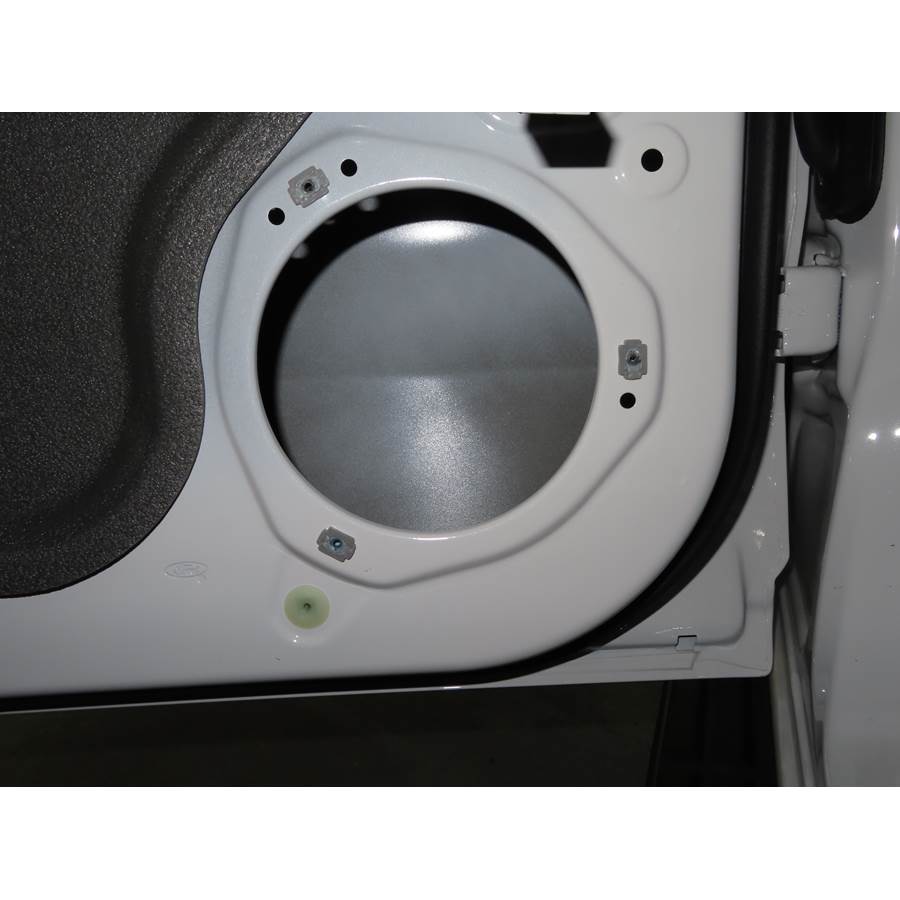 2024 Ford Ranger Rear door speaker removed
