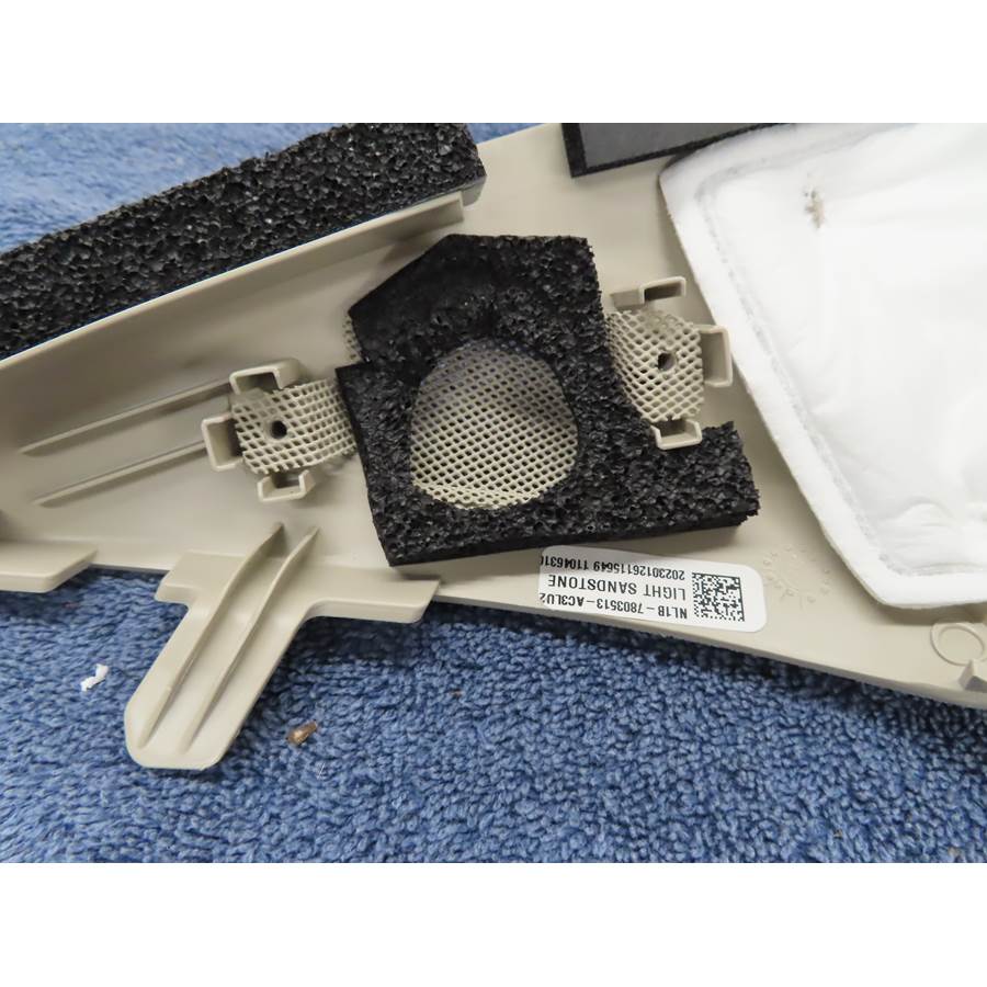2022 Ford Expedition Front pillar speaker removed