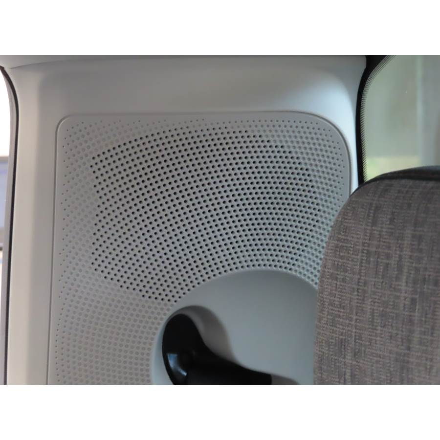 2025 Ford Maverick Rear pillar speaker location