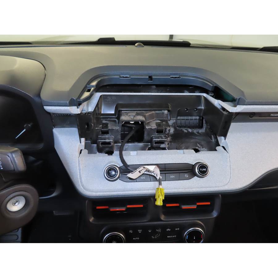 2023 Ford Maverick Factory radio removed