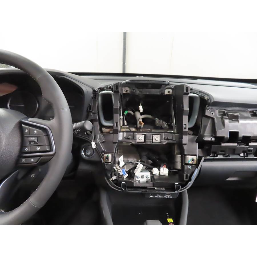 2025 Subaru Forester Factory radio removed