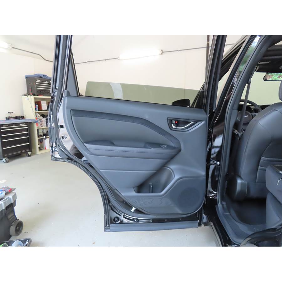 2025 Subaru Forester Rear door speaker location