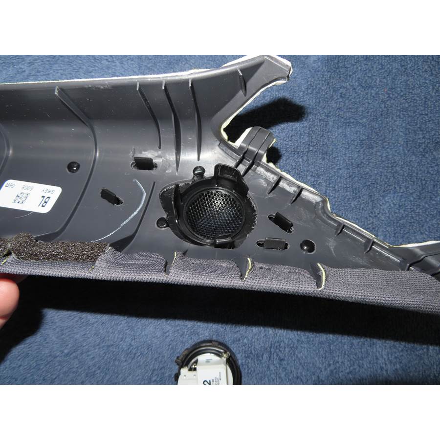 2021 Toyota Avalon Front pillar speaker removed