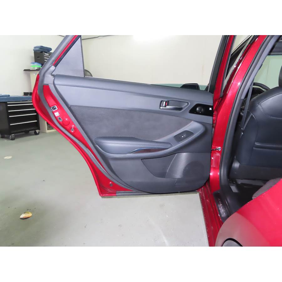 2021 Toyota Avalon Rear door speaker location