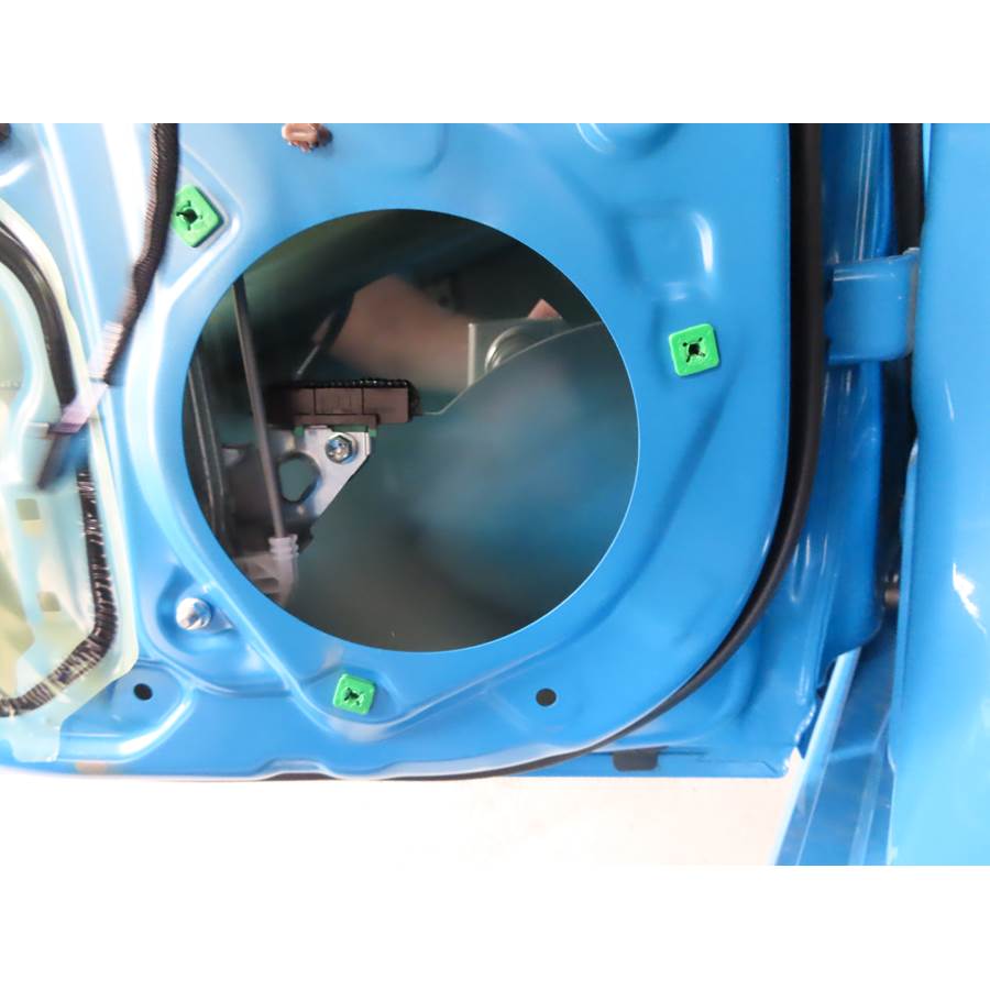 2019 Toyota Corolla Rear door speaker removed