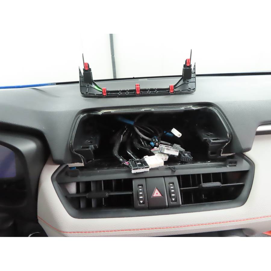 2020 Toyota RAV4 Factory radio removed