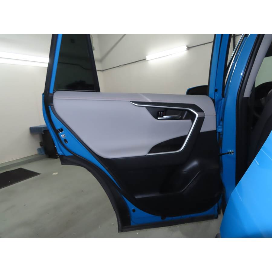 2020 Toyota RAV4 Rear door speaker location