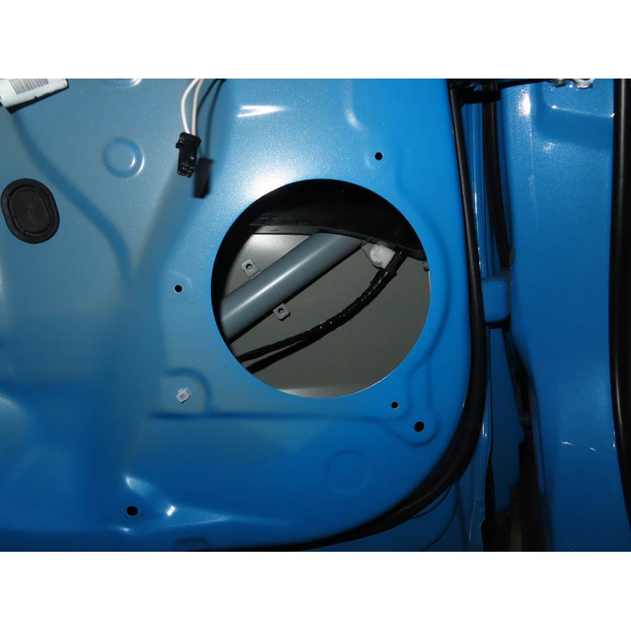 2020 Toyota RAV4 Rear door speaker removed