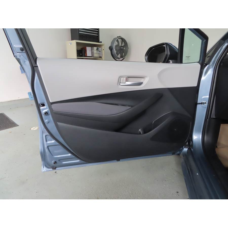 2021 Toyota Corolla Front door speaker location