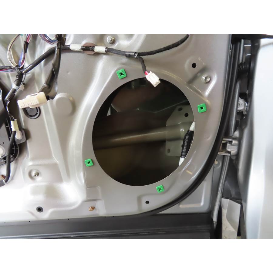 2020 Toyota Highlander Front speaker removed