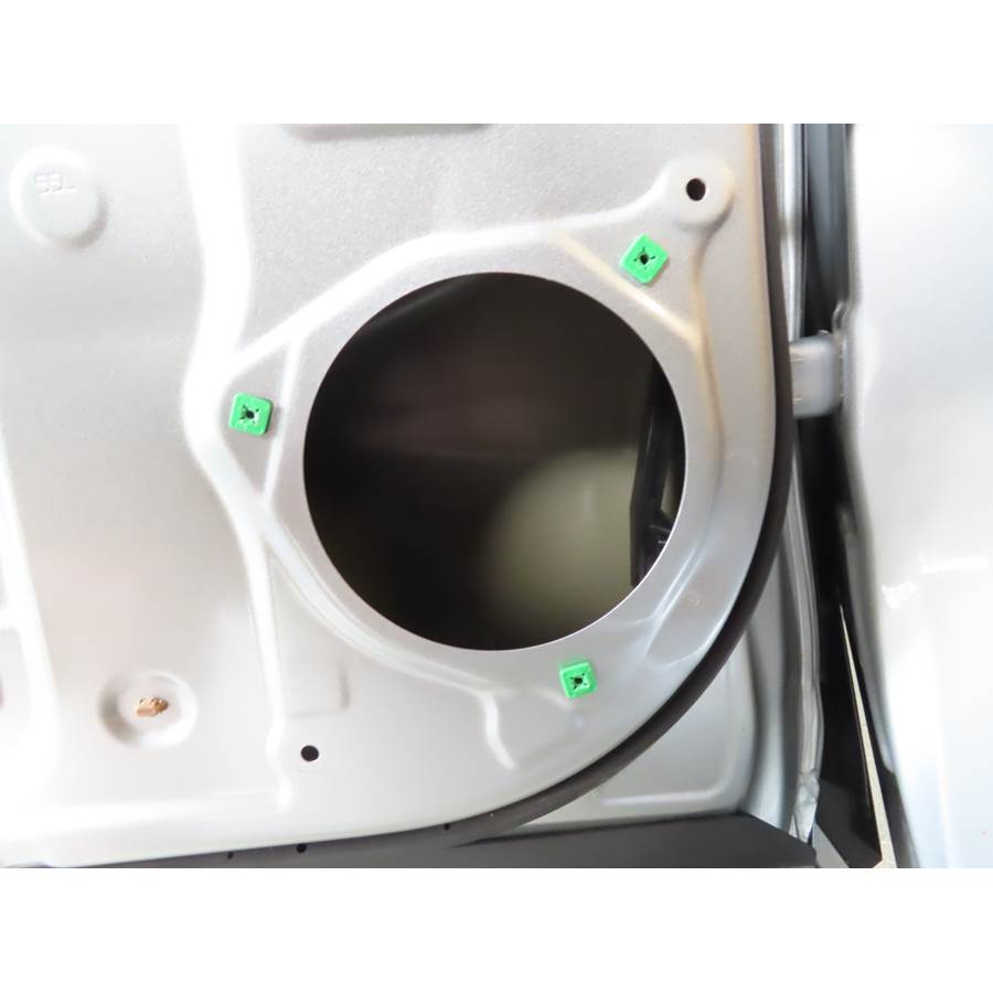 2023 Toyota Highlander Rear door speaker removed