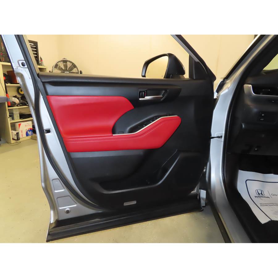 2024 Toyota Highlander Front door speaker location