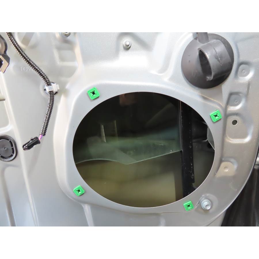 2024 Toyota Sienna Front speaker removed