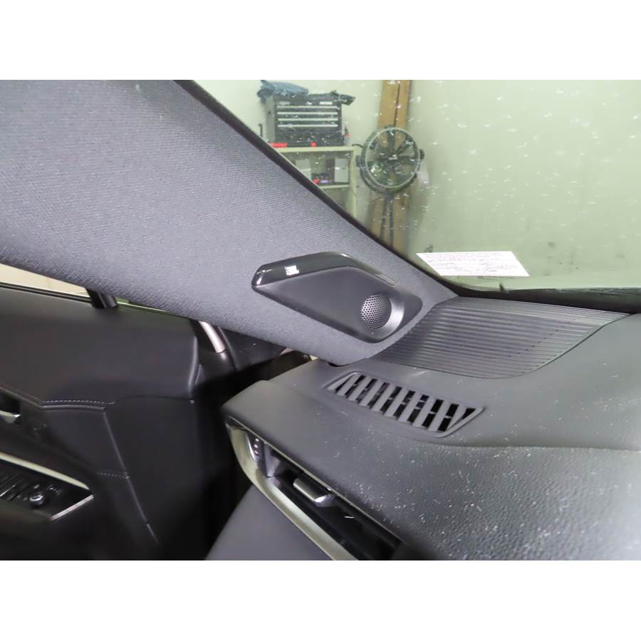 2023 Toyota Venza Front pillar speaker location