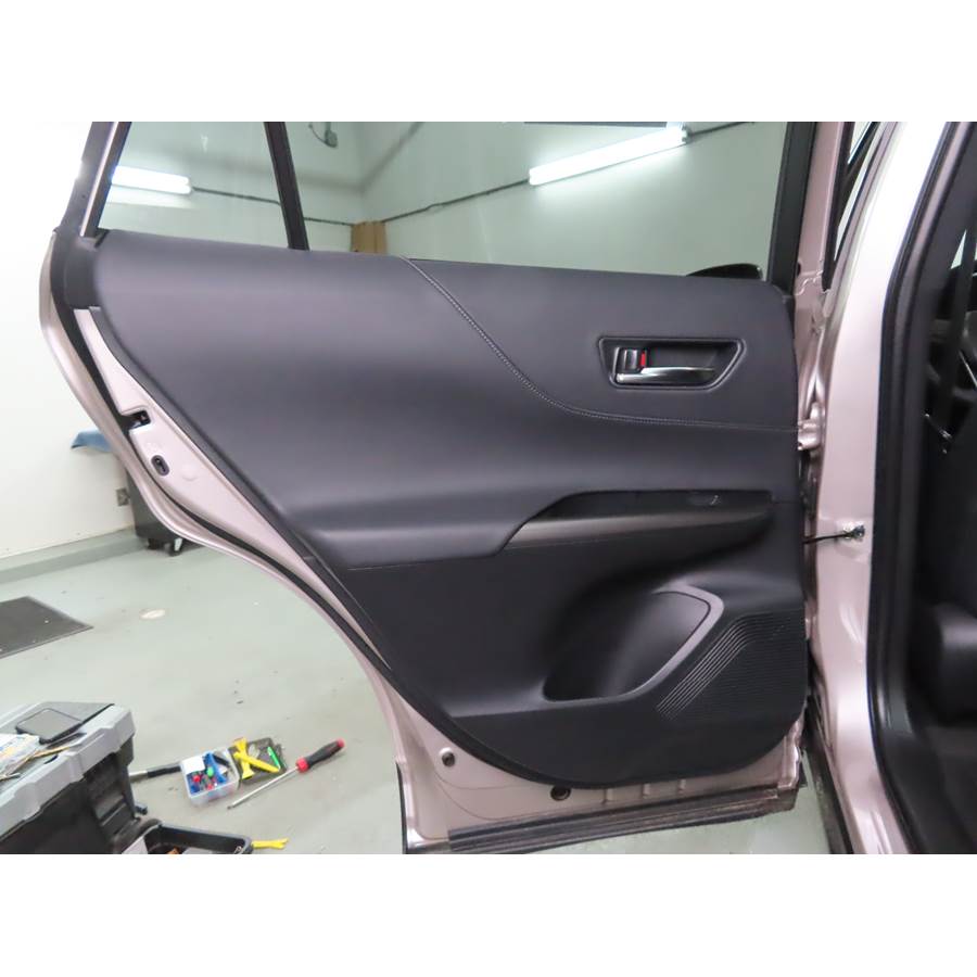2023 Toyota Venza Rear door speaker location