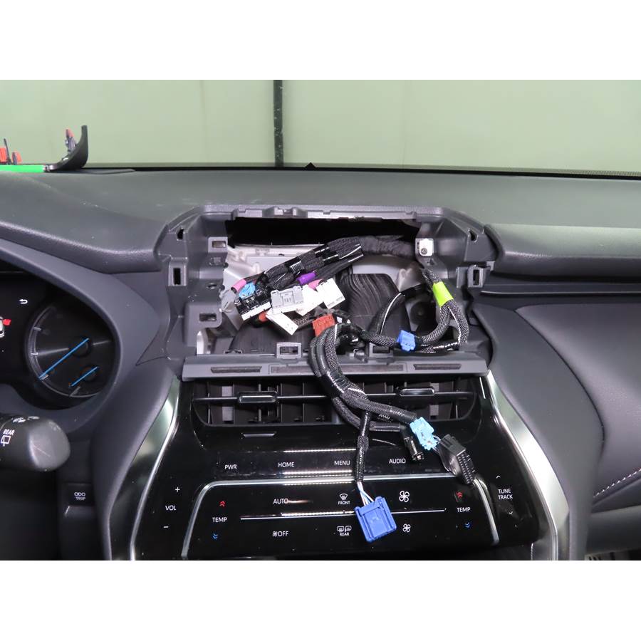2023 Toyota Venza Factory radio removed