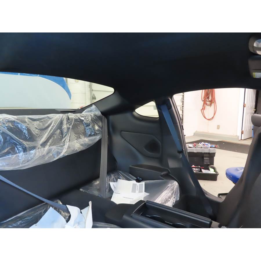 2023 Toyota GR86 Rear side panel speaker location