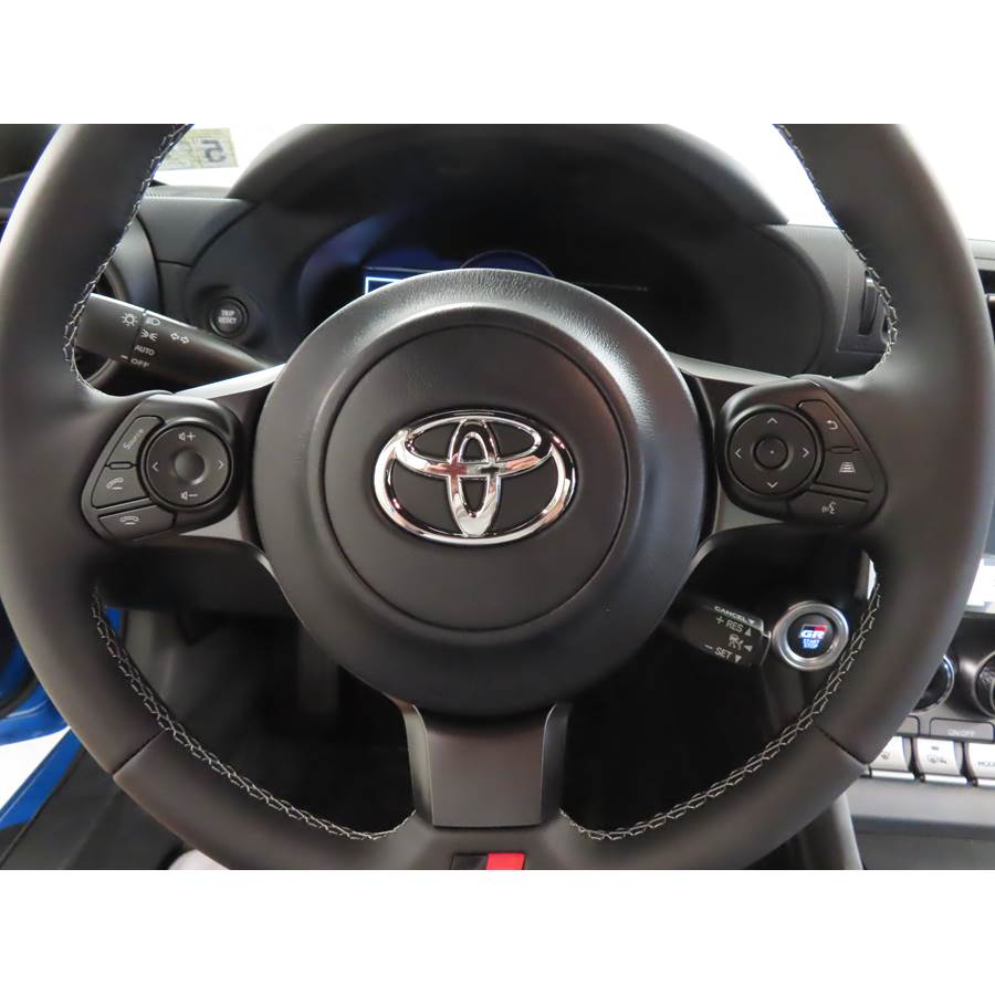 2024 Toyota GR86 Steering wheel audio controls